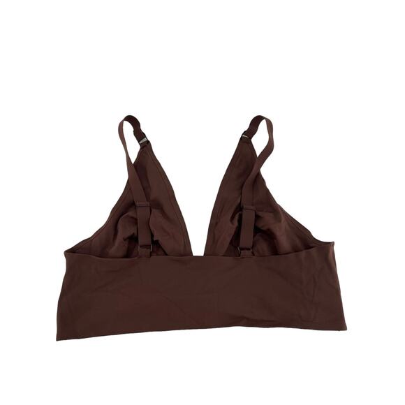 EVERLANE The Invisible Bra Dark Tan Size XL - Picture 4 of 7
